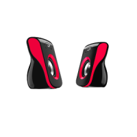 Zvučnici Genius   SP-Q180, 6W, USB + 3,5mm, crveni